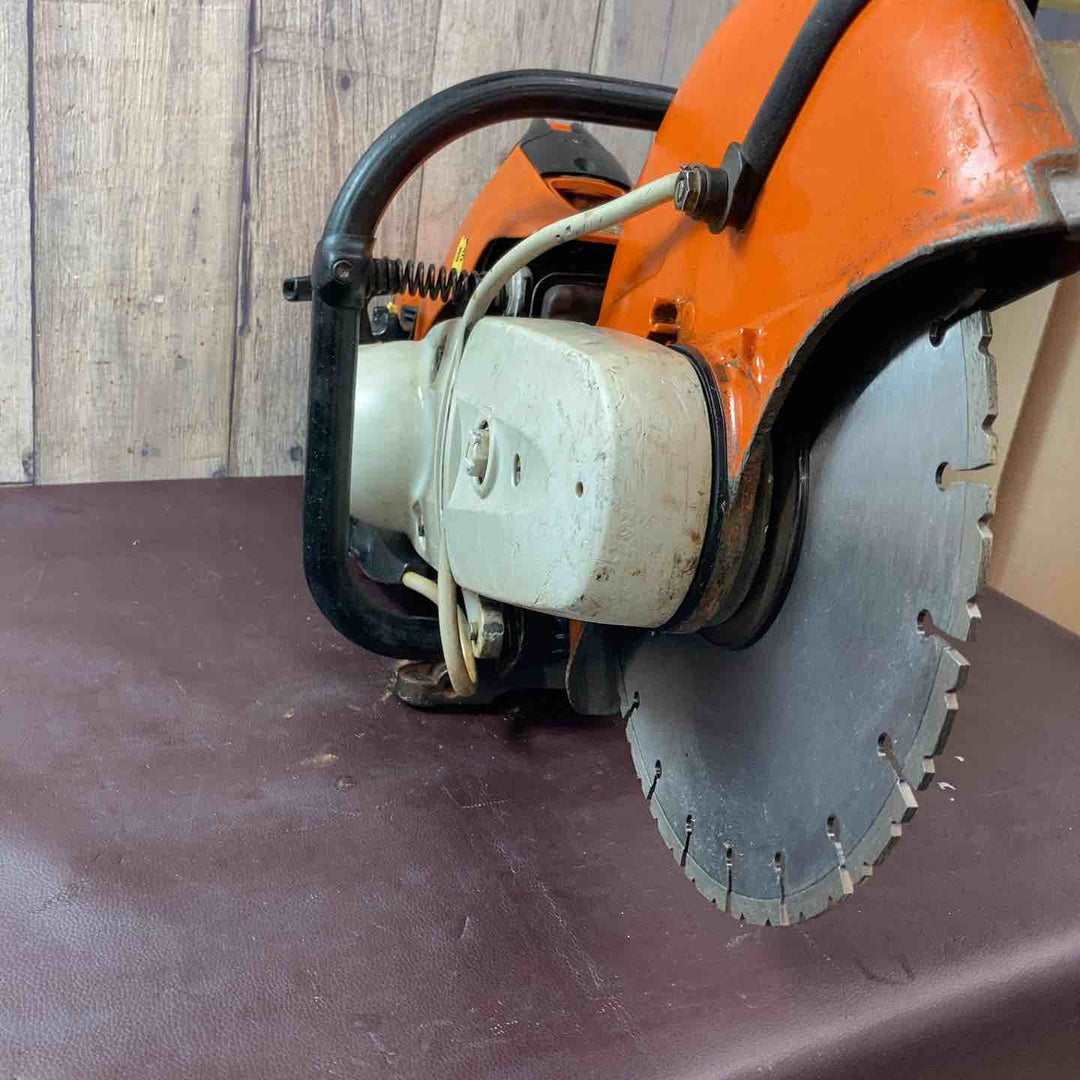 【中古品】スチール(STIHL) エンジンカッター TS420/700 プライマリーポンプ・ブレード新品交換済 コンクリートカッター【東大和店】