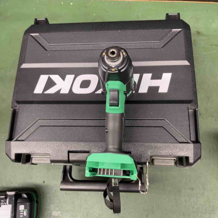 ★ハイコーキ(HIKOKI ※旧:日立工機) コードレス静音インパクトドライバ WHP18DA(2XPZ)　フルセット品【戸田店】