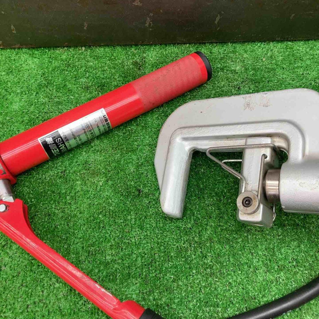 ◇育良精機(IKURA) 手動油圧式パイプ圧着機 IS-30AHS 断水機【川越店】