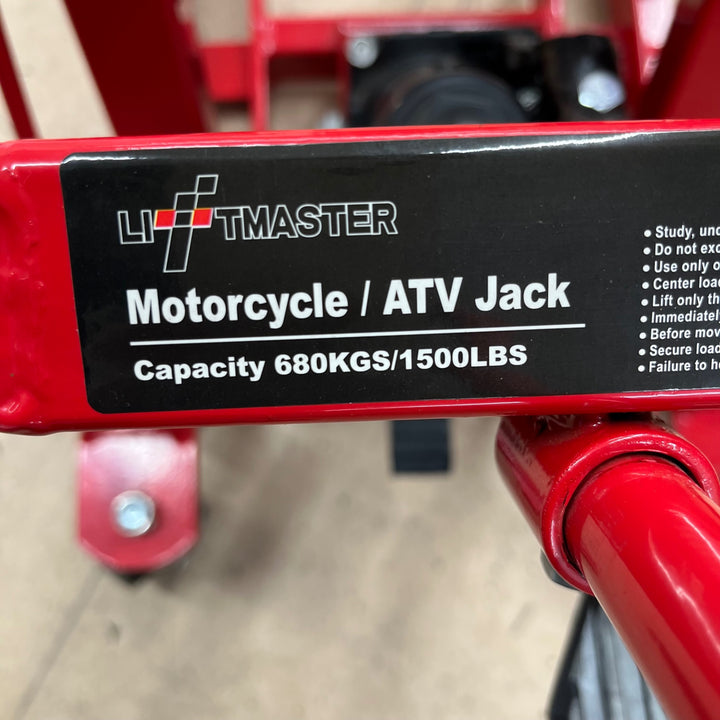 【中古品/店頭受取り限定】LIFT MASTER バイクジャッキ ATV Jack 680㎏【東大和店】