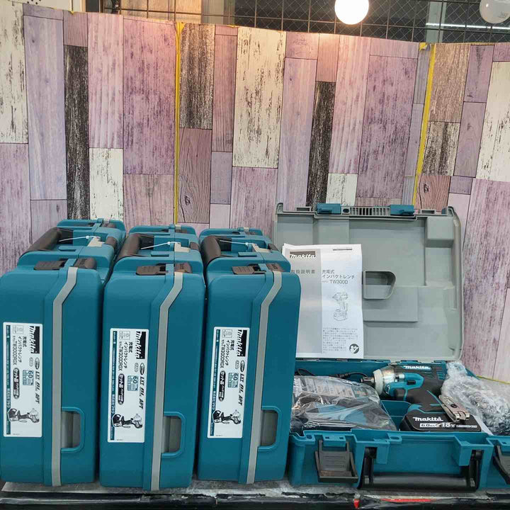 マキタ(makita) 18V コードレスインパクトレンチ TW300DRGX 4台セット【八潮店】