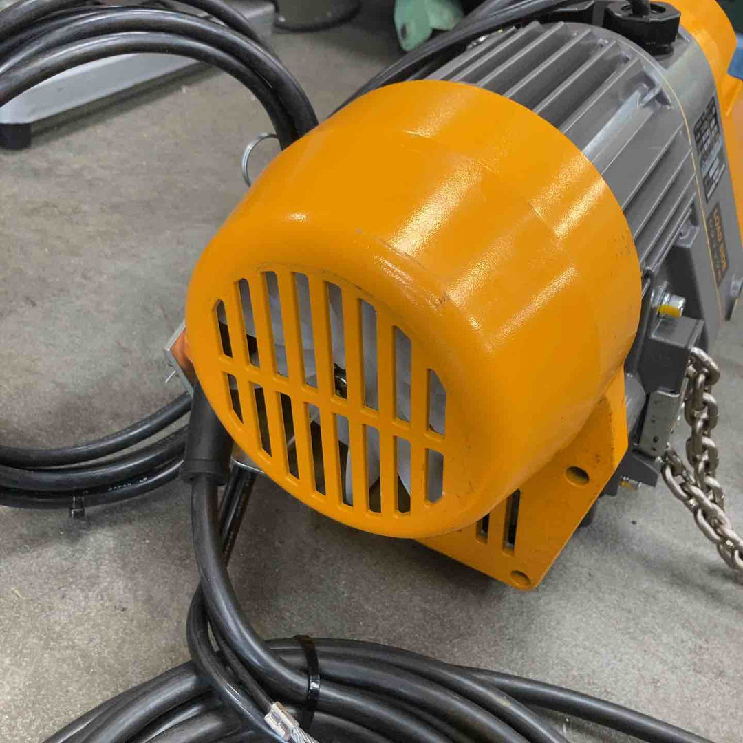 【店頭受取り限定】KITO EQ形電気チェーンブロック 懸垂形 EQ004IS 490kg【川崎店】