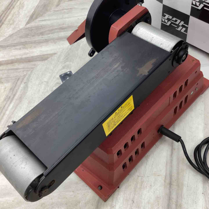 卓上グラインダー サンディングマシン 木工 仕上げ 金属 研磨 水平 斜め 【越谷店】