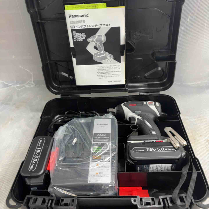 ☆パナソニック(Panasonic) コードレスインパクトレンチ EZ75A3LJ2G-H【草加店】