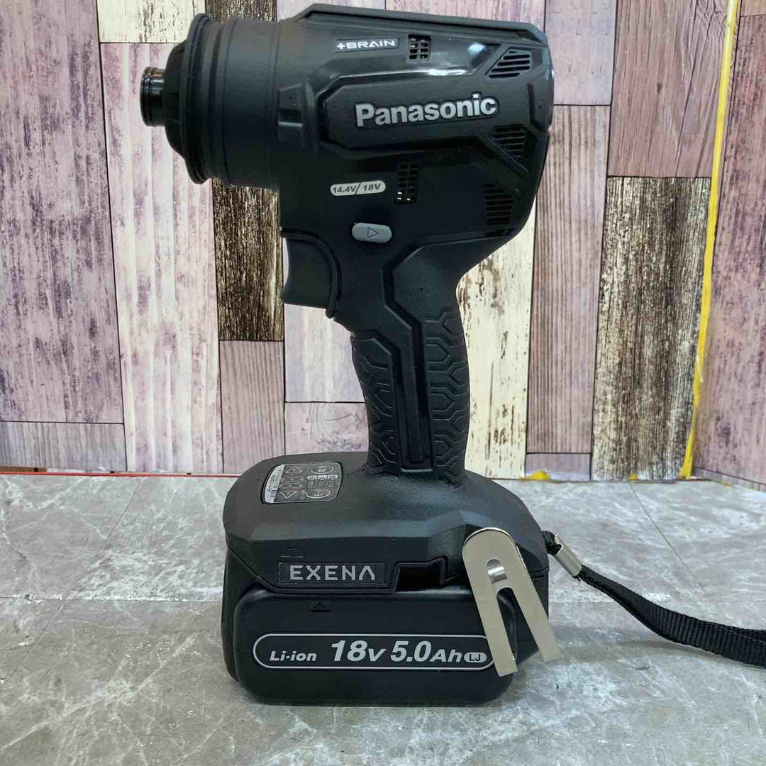 【未使用品】★パナソニック Panasonic 14.4V/18Vコードレスドリルドライバー EZ1DD3J18A1-B バッテリ2個付【八潮店】