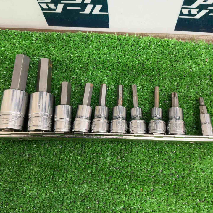 スナップオン(Snap-on) ヘックスソケット 10点セット SA18E/SA16E/FA12E/10/8/7/6/5 FTX40E/TTX25E【草加店】