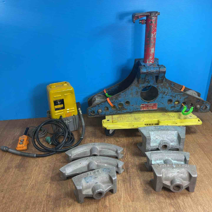 【店頭受取り限定】泉精器(IZUMI) 電動リモコン式油圧ポンプ R14E-F 油圧パイプベンダー PB-15 セット品 シュー6個付き【岩槻店】