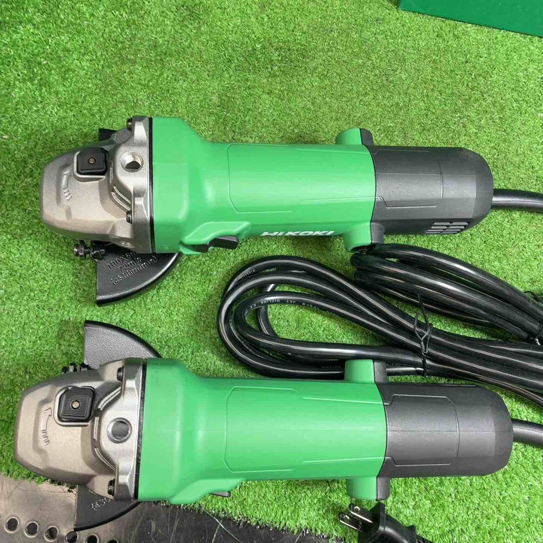 【2台セット】ハイコーキ(HIKOKI ※旧:日立工機) 100mm ディスクグラインダー G10SH7【藤沢店】