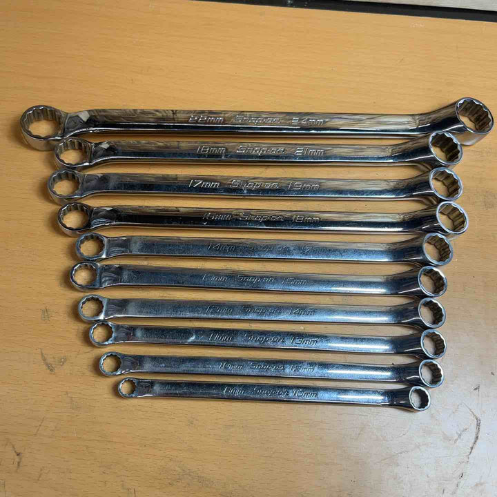 Snap-on スナップオン メガネレンチ 中古 10本セット XBM2224A/1821/1719/1618/1417/1315/1214/1113/1012/810　【越谷店】