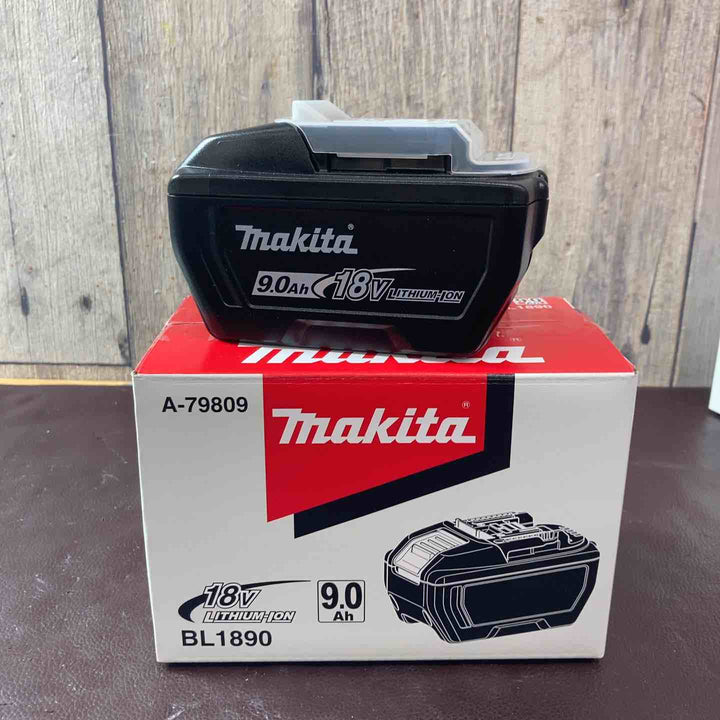 【未使用(店頭展示品)】マキタ(makita) リチウムイオンバッテリー 18V/9.0Ah BL1890【東大和店】