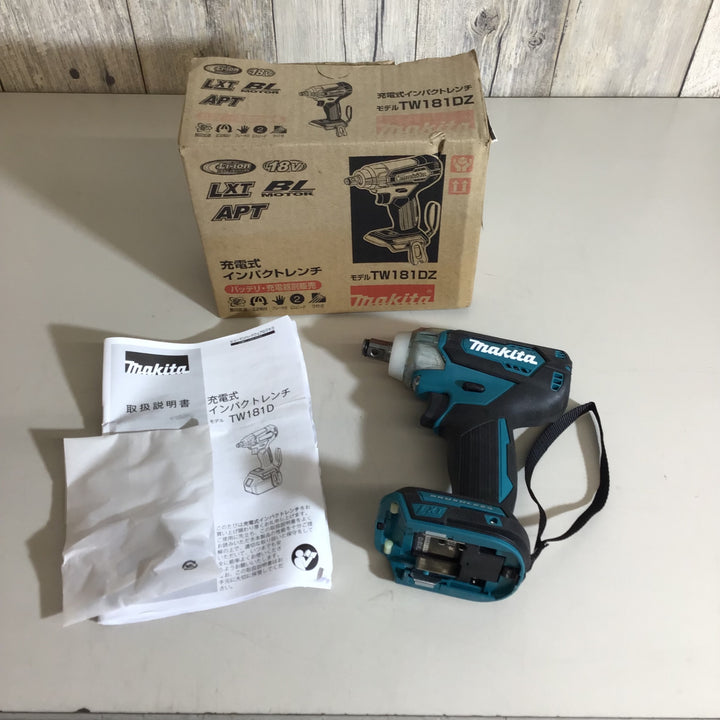 【未使用品 店頭展示品】マキタ ｍakita コードレスインパクトレンチ 本体のみ TW181DZ 【戸田店】