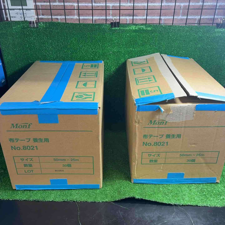 【未使用品】 古藤工業(Monf) 養生用布テープ No.8021 テープ幅50mmテープ長さ25m 60巻セット 【藤沢店】