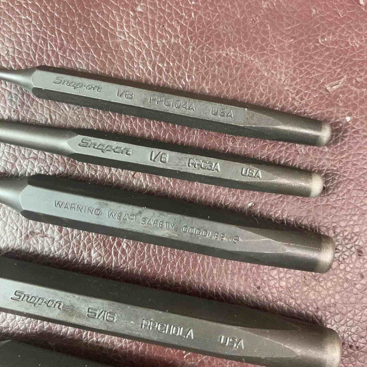 【中古品】スナップオン(Snap-on) ポンチ9本セット PPB824・PPB7.516・PPB4.58・PPC824B【東大和店】