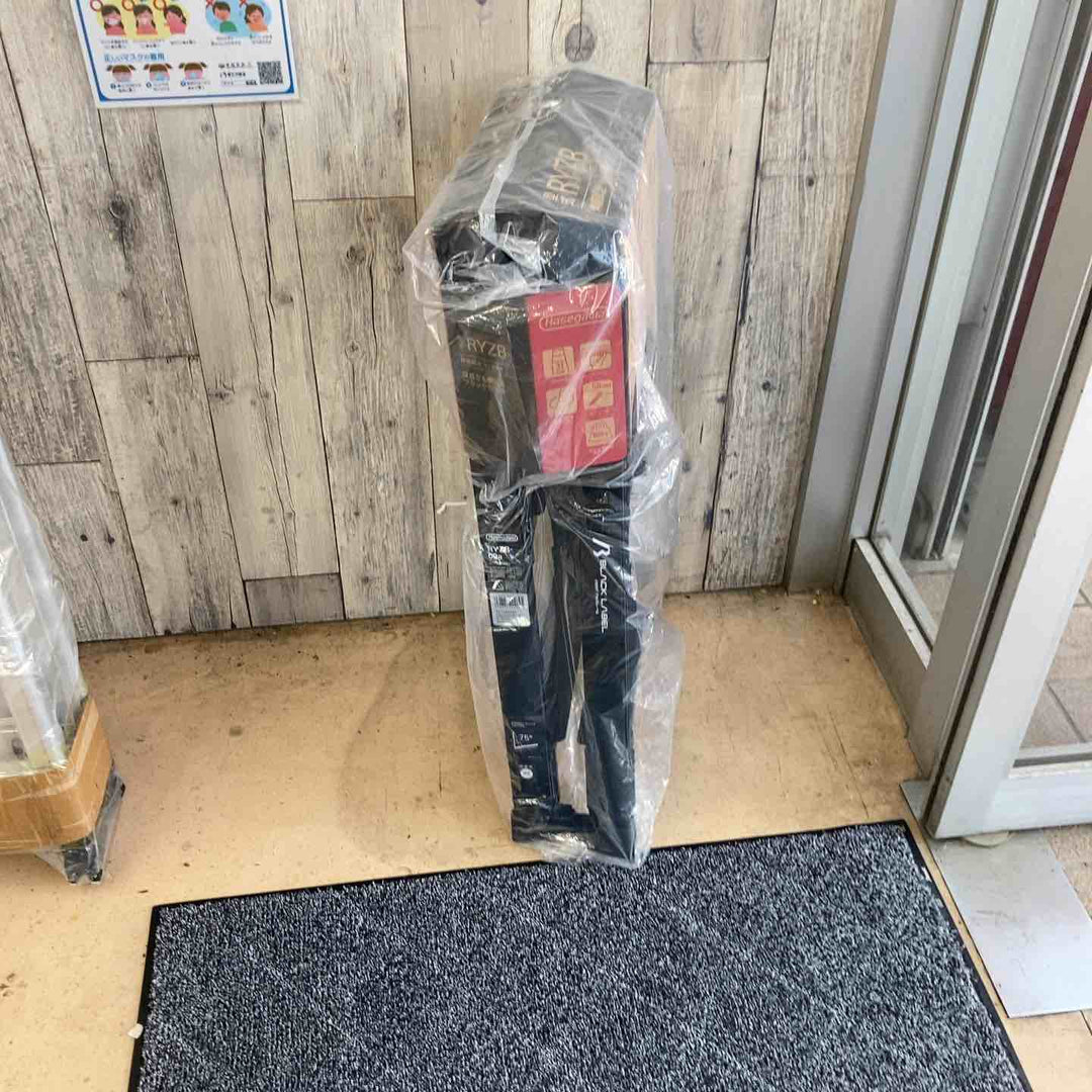 【未使用(店頭展示品)】長谷川工業(ハセガワ/Hasegawa) BLACK LABEL 伸縮式はしご兼用脚立(ワンタッチバー付) RYZB-09  3段【東大和店】