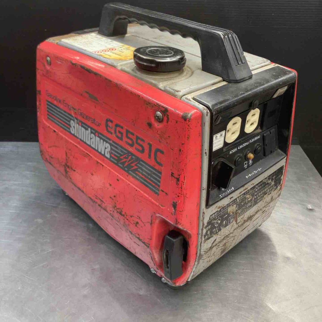 【中古品】新ダイワ ガソリン発電機 EG551C【東大和店】