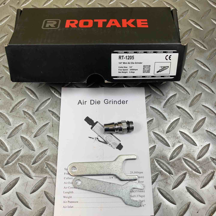 ROTAKE エアーダイグラインダー RT-1205 RT-1206 セット