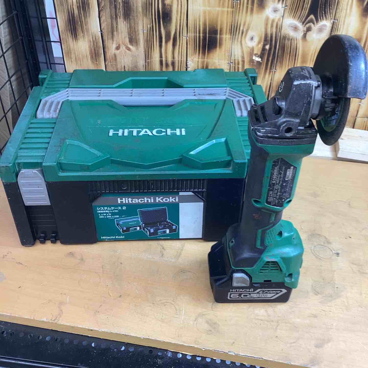 ☆ハイコーキ(HIKOKI ※旧:日立工機) 100mmコードレスディスクグラインダ G18DBBVL(NN)(L)【越谷店】 ☆ハイコーキ(HIKOKI ※旧:日立工機) 100mmコードレスディスク
