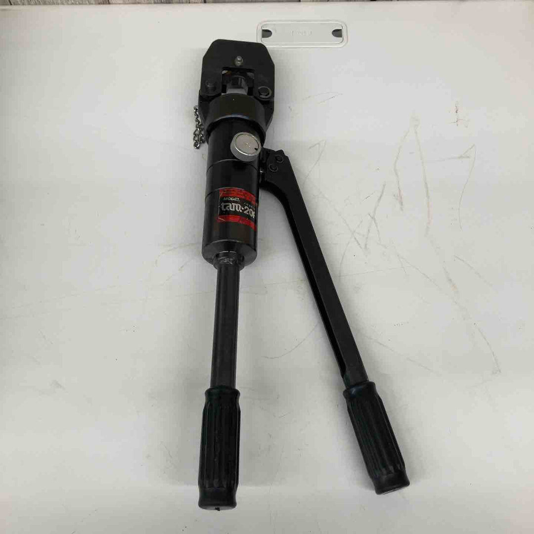 ◇亀倉精機  手動油圧圧着工具 TAM-20F 動作未確認の為ジャンク【戸田店】