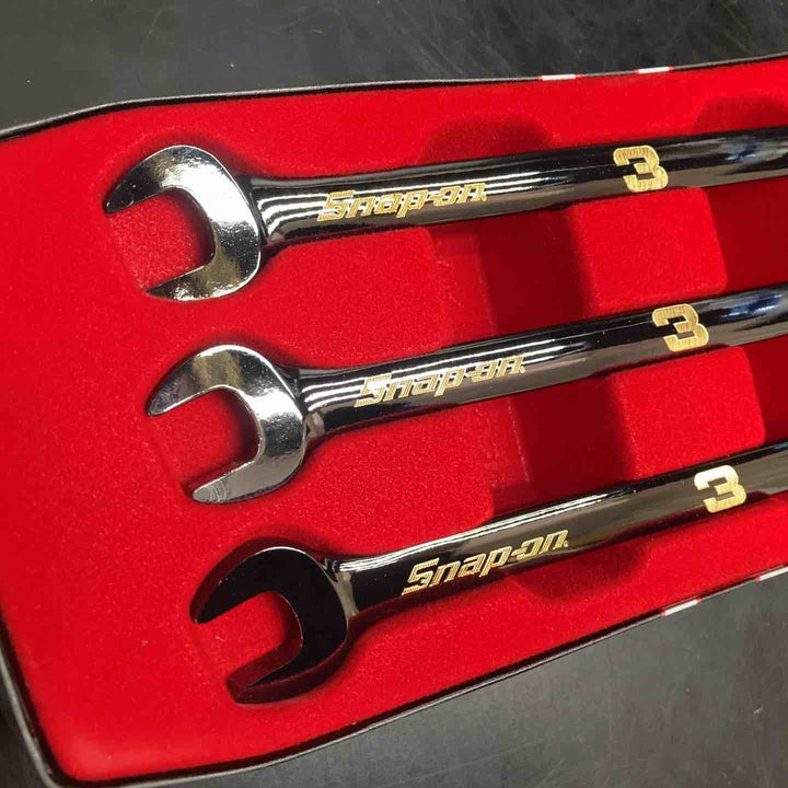 ▲スナップオン(Snap-on)コレクターズコンビネーションレンチ ３本セット OEX703BEX コレクション 限定品【川越店】