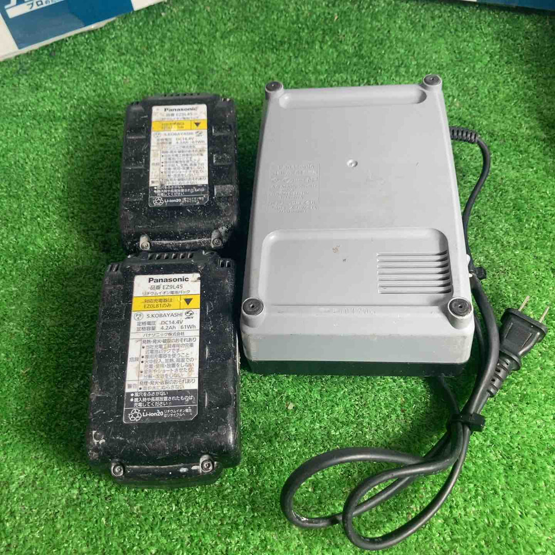 ★パナソニック(Panasonic) コードレスチップソーカッター EZ4542LS2M-B【草加店】