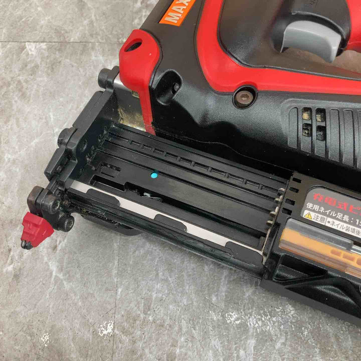 【中古品】◇マックス MAX コードレスピンネイラ TJ-35P4 本体とバッテリーとケース【八潮店】