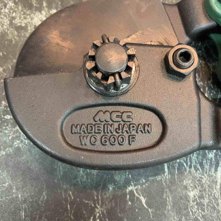 MCC ワイヤーロープカッターWC600F【八潮店】