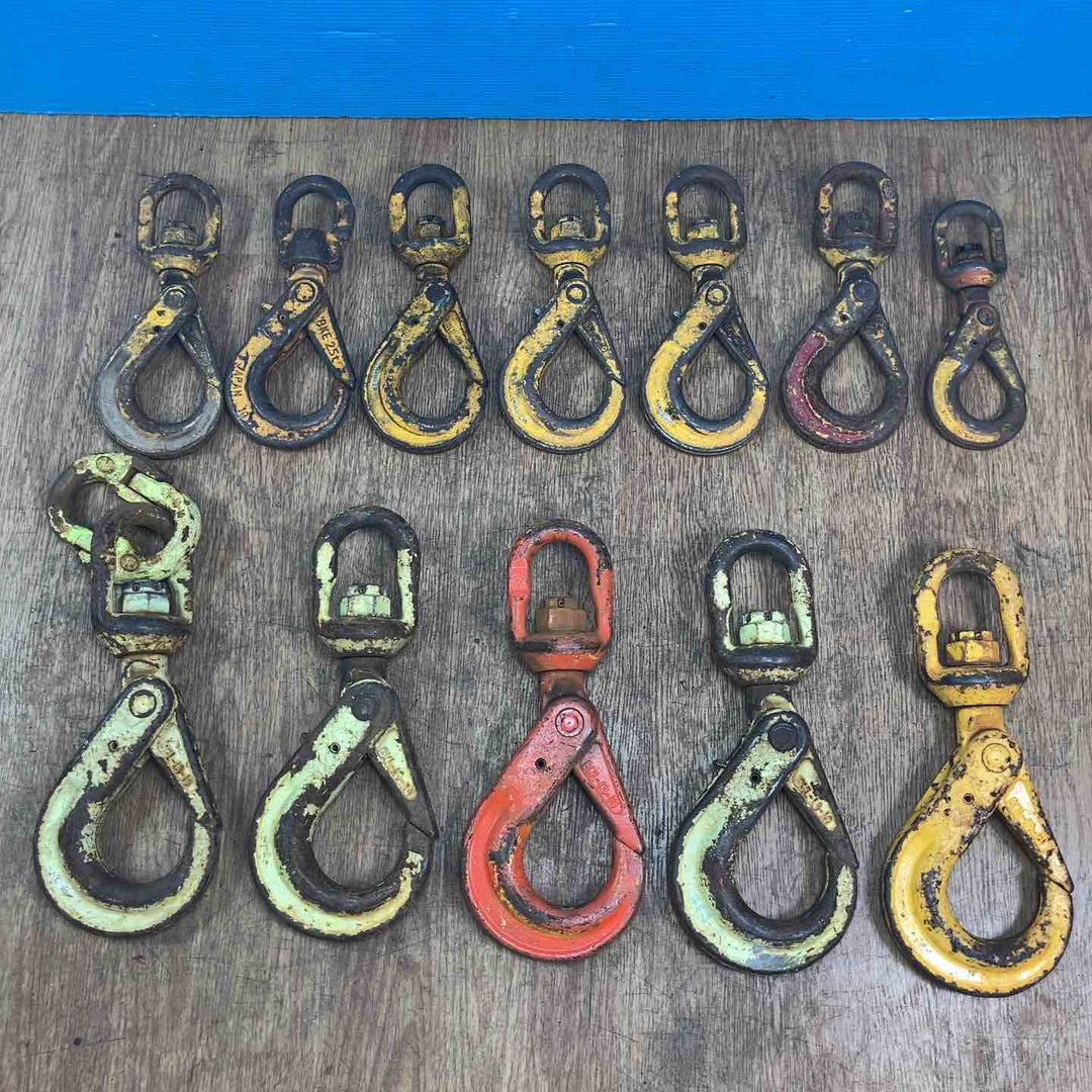 【中古品】スイベルフック色々12点まとめ　総重量34キロ【岩槻店】