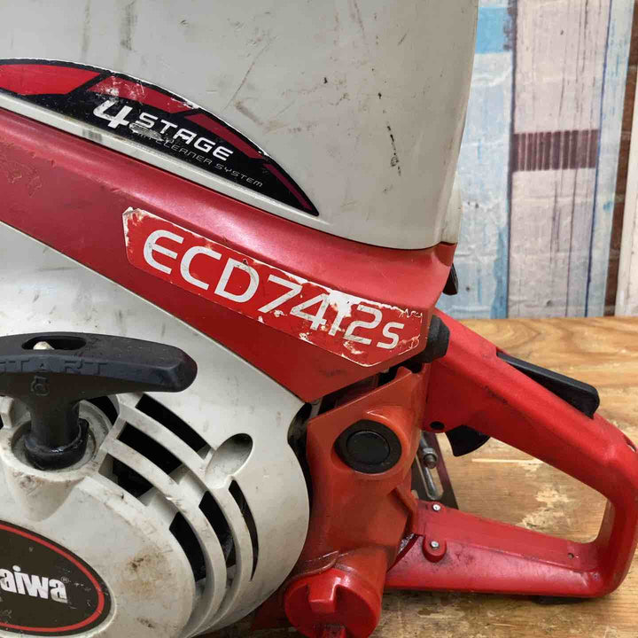 【店頭受取り限定】◇新ダイワ 集塵式エンジンカッター ECD7412S【柏店】
