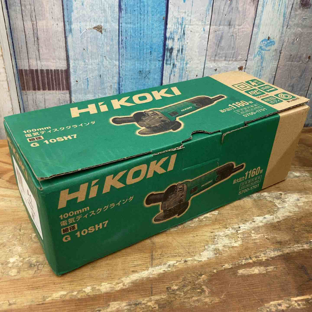 ◇ハイコーキ(HIKOKI ※旧:日立工機) 100mm ディスクグラインダー G10SH7【柏店】