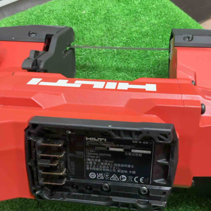 HILTI ヒルティ 22V 充電式ディープカットバンドソー SB6-22【草加店】