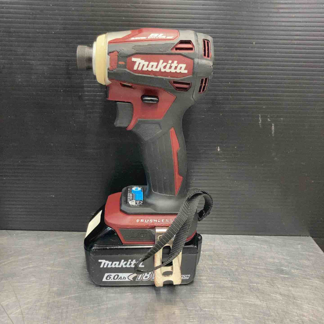 【中古品】 マキタ(makita) 18V コードレスインパクトドライバー TD172DGXAR レッド/赤 フルセット品 【東大和店】