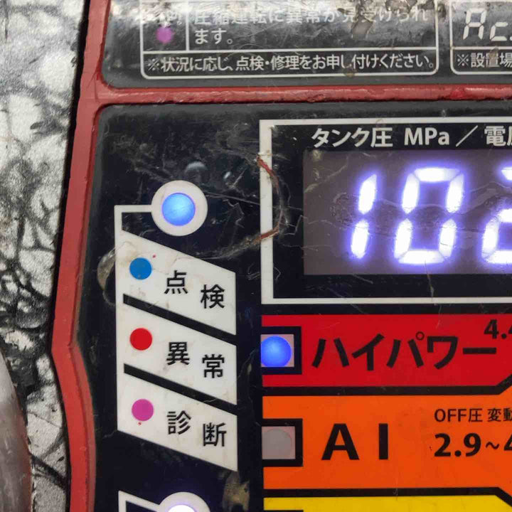 【現状品】 マックス(MAX) 高圧専用エアコンプレッサ AK-HH1270E2 ガイアシルバー【桶川店】