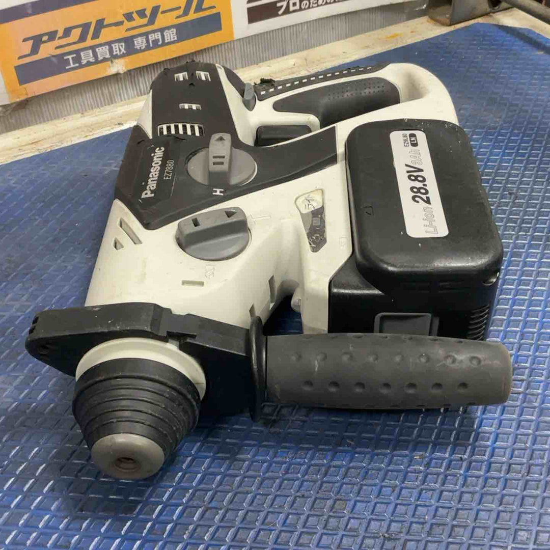 ◇パナソニック(Panasonic) コードレスハンマドリル EZ7880LN2S-B 28.8V【草加店】
