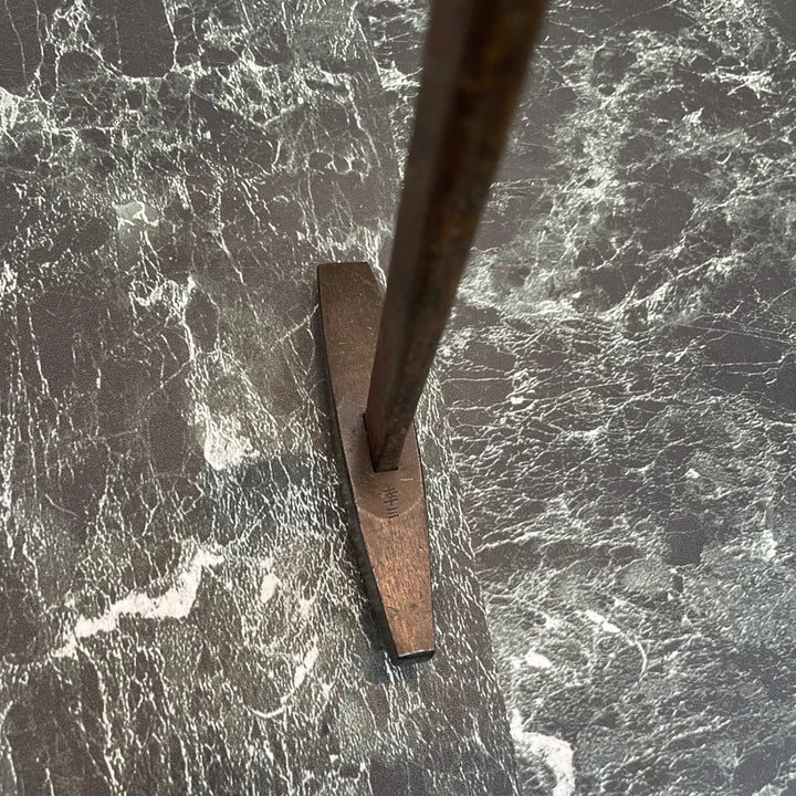 【幸三郎】目立て用 玄能 柄付き 約160g【八潮店】