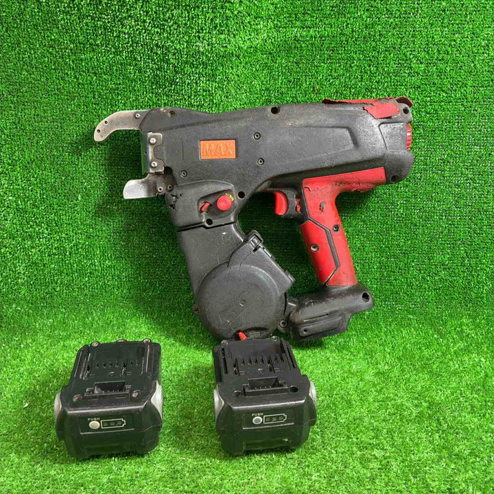 【中古品】◇マックス(MAX) 鉄筋結束機 ツインタイア RB-440T バッテリー2個付き 【藤沢店】