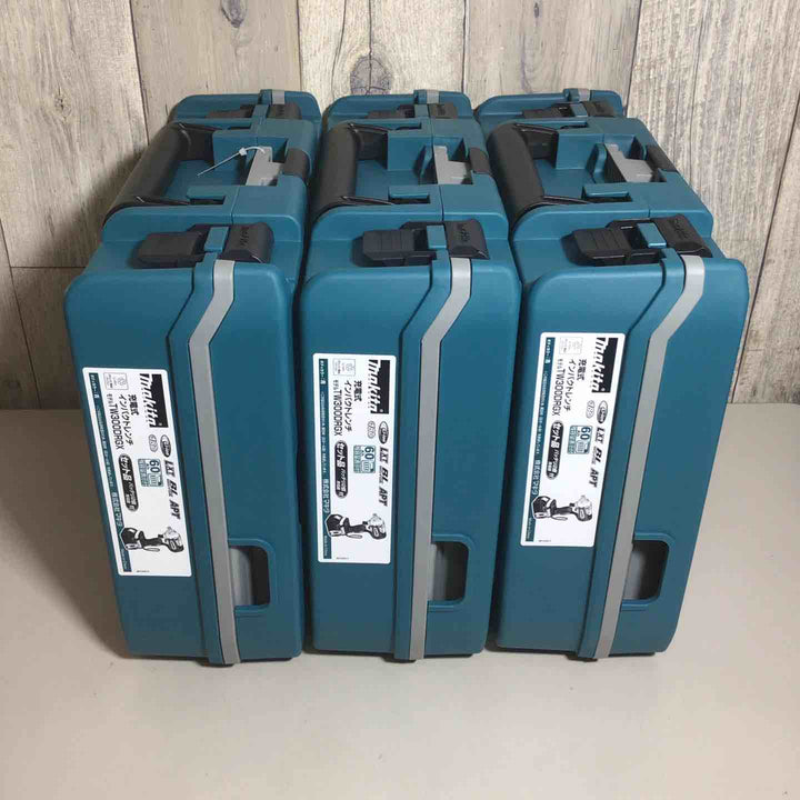 【未使用品】 マキタ makita コードレス インパクトレンチ TW300DRGX 3台 バッテリー&充電器付 フルセット 純正 充電式 18V 【戸田店】
