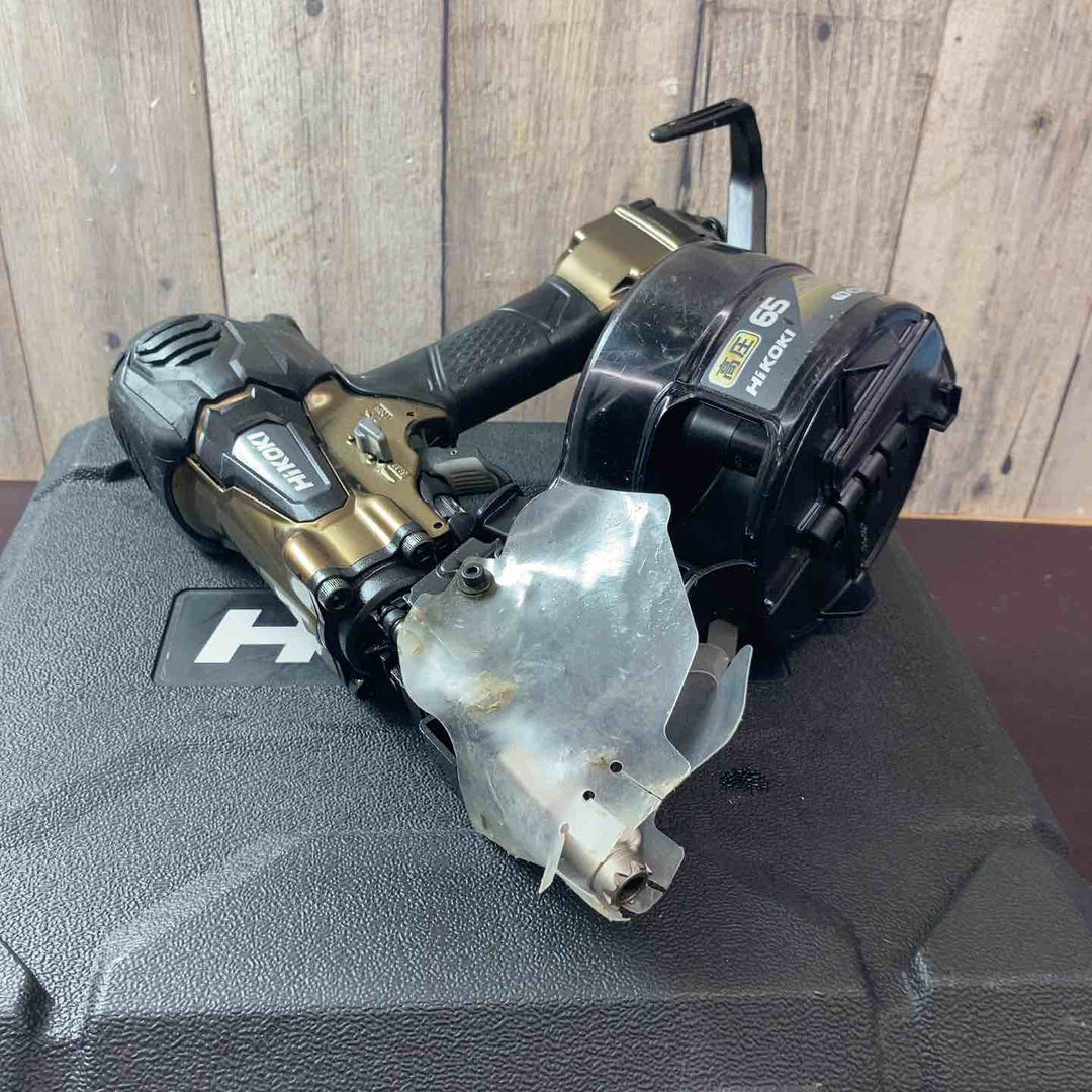 【中古品】 ハイコーキ(HIKOKI ※旧:日立工機) 高圧エア釘打ち機 NV65HR2(S) 【東大和店】