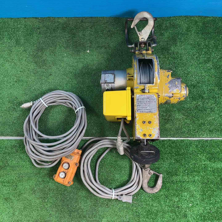 ◇トーヨーコーケン(TKK) 電動ウインチ(ワイヤー) ベビーホイスト BH-N320【岩槻店】