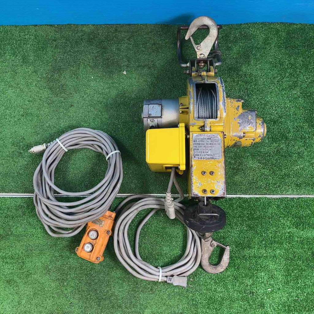 ◇トーヨーコーケン(TKK) 電動ウインチ(ワイヤー) ベビーホイスト BH-N320【岩槻店】 0MQhNQs8ZmCrhTb1boiP9WqOfsnclL