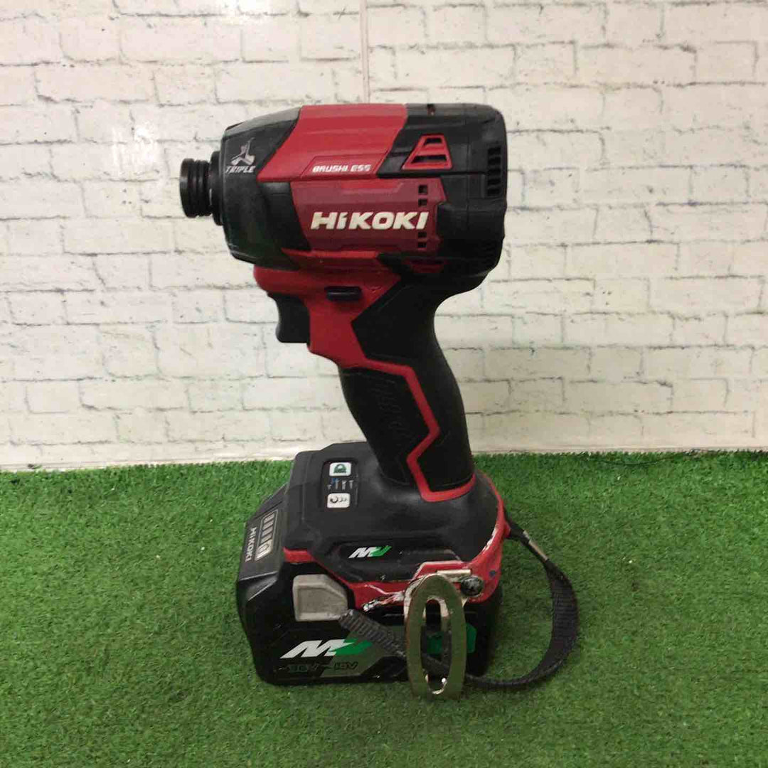 ★ハイコーキ(HIKOKI ※旧:日立工機) コードレスインパクトドライバ スコーピオンレッド WH36DD(2XHRSZ)【町田店】