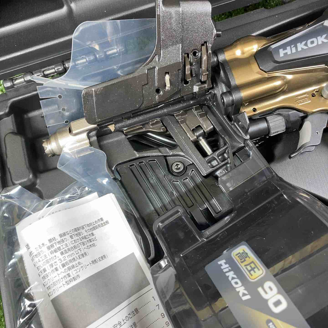 ★ハイコーキ(HIKOKI ※旧:日立工機) 高圧エア釘打ち機 NV90HR2(N)【川崎店】