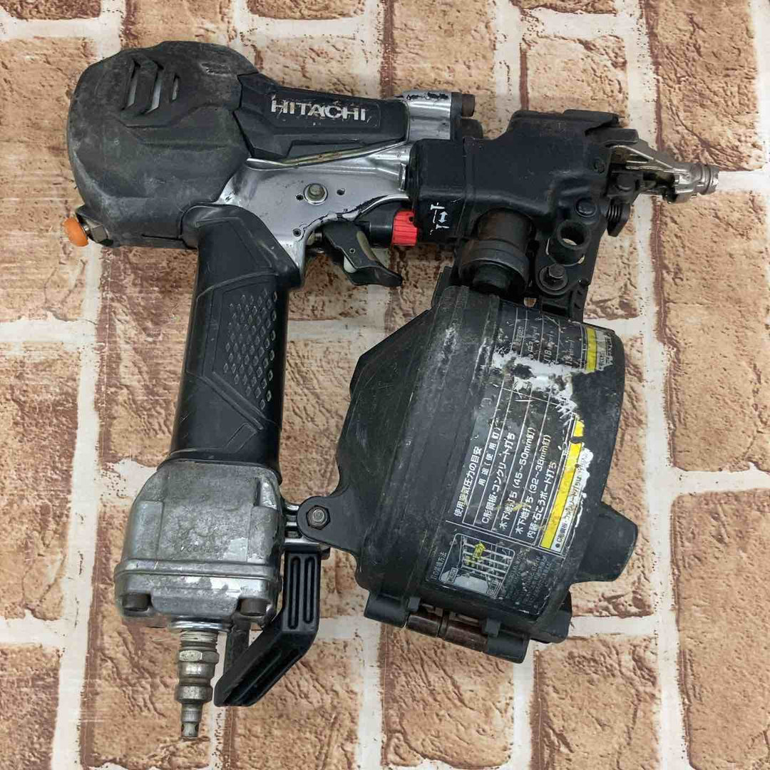 【現状品/動作詳細要確認】ハイコーキ(HIKOKI ※旧:日立工機) 高圧エア釘打ち機 NV50HR(SGK)  銀鏡モデル【所沢店】