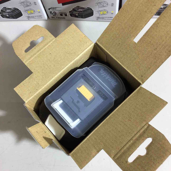 【未使用品】★純正品★マキタ(makita) リチウムイオンバッテリー 18V/6.0Ah BL1860B 6個セット【戸田店】