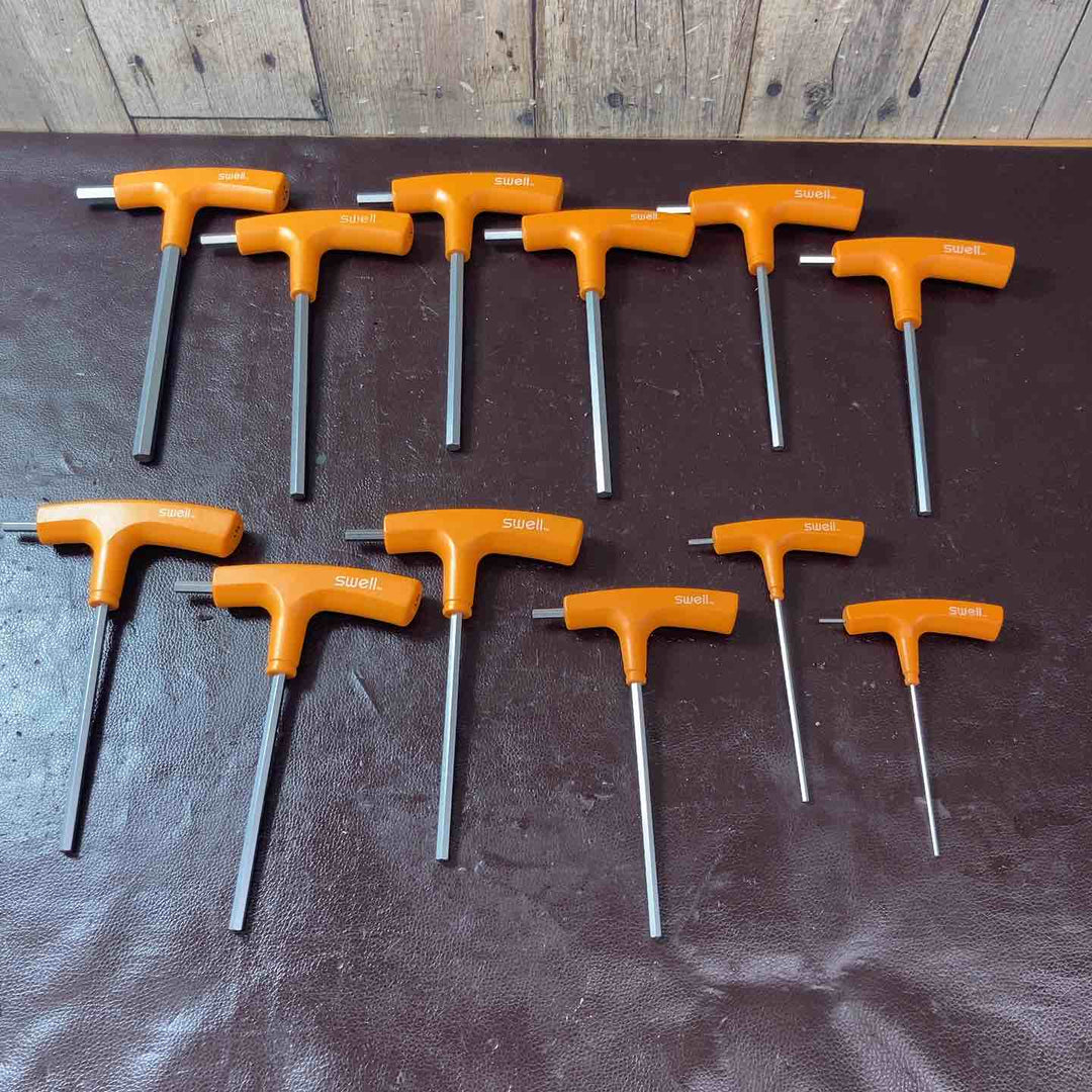 【中古品】スウェル(SWELL) T字六角レンチ 2way Tハンドルキー 12本まとめ 【東大和店】