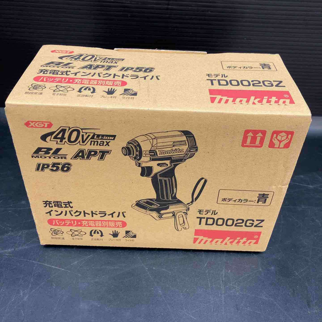 【未使用品】★マキタ(makita) コードレスインパクトドライバー TD002GZ【川越店】
