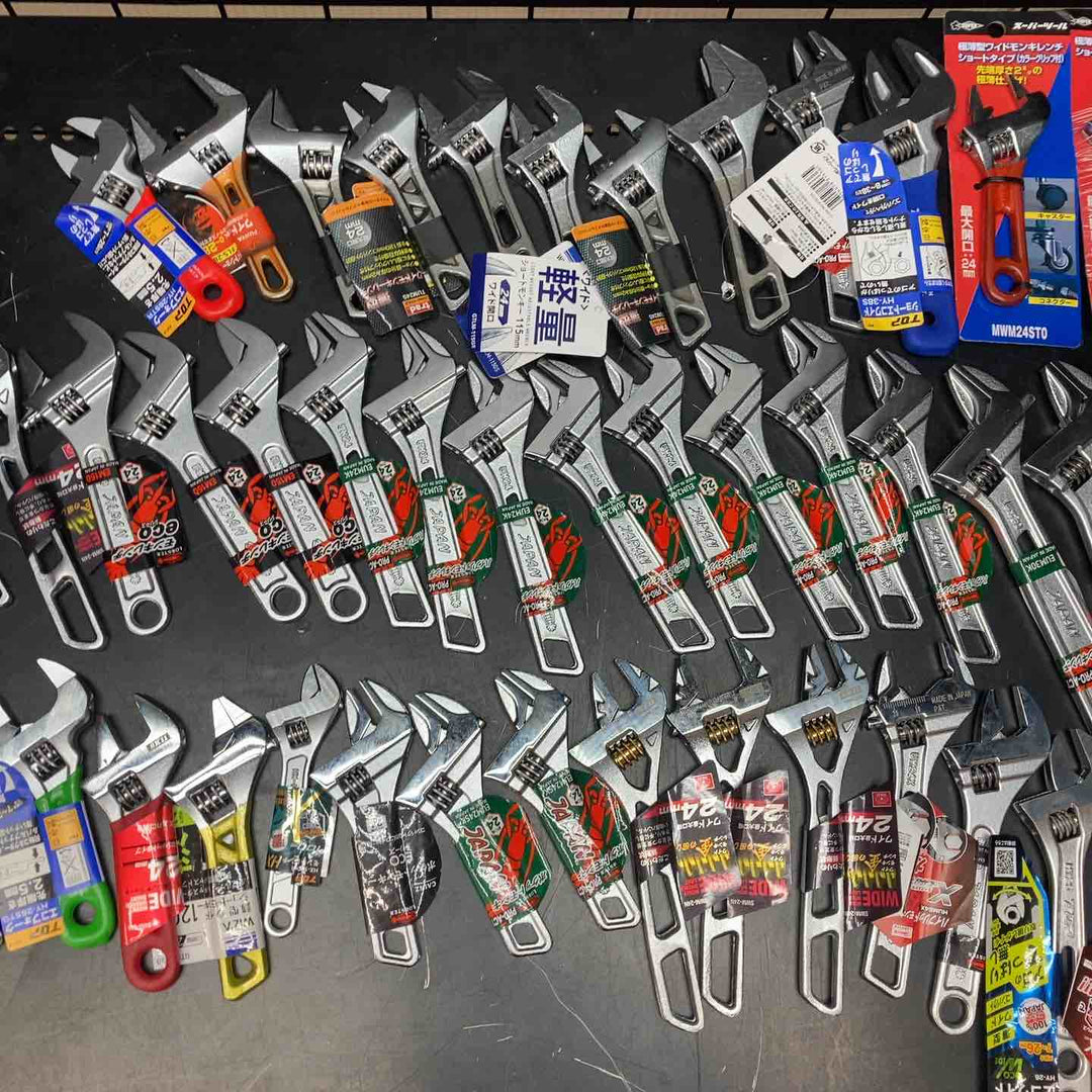 ▼モンキーレンチ50個まとめ売り 格安☆ ロブスター スーパーツール TOP サイズ 複数 軽量 薄型 ショート 様々【川越店】