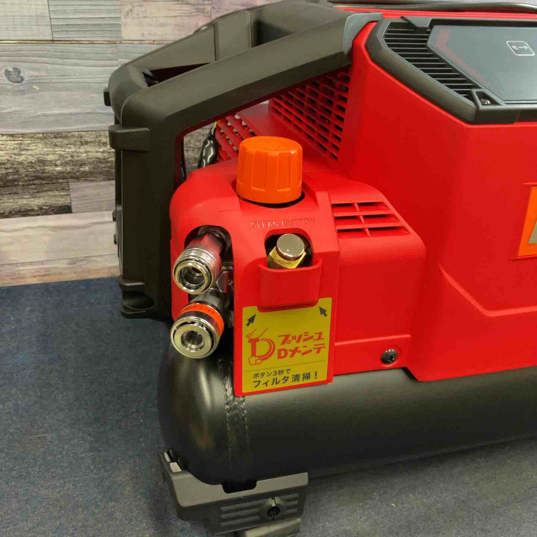 ★マックス(MAX) 高圧常圧兼用エアコンプレッサー AK-HL1310E2_レッド【八潮店】