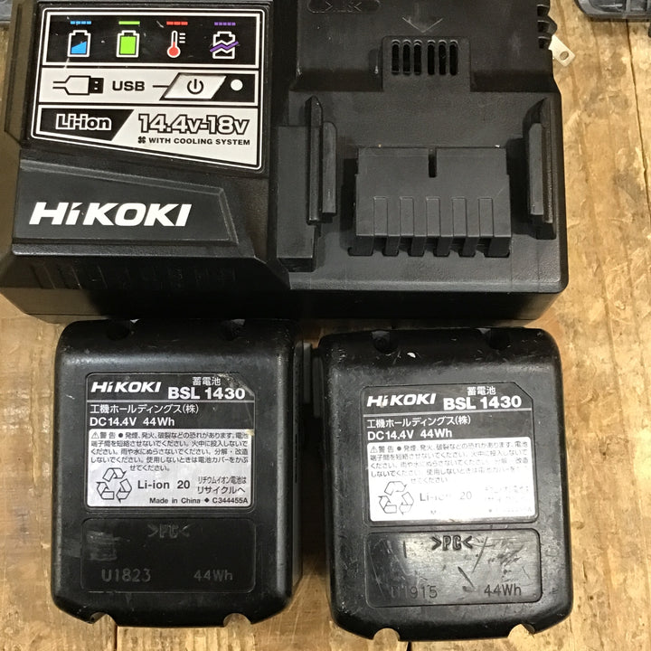 ★ハイコーキ(HIKOKI ※旧:日立工機) コードレスインパクトドライバー WH14DKL(2LSCK)(B)【所沢店】