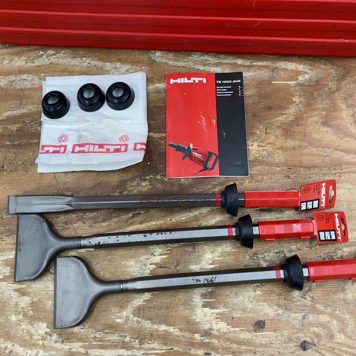 【美品】★ヒルティ(Hilti) コード式ハツリ機 TE1000-AVR 解体ハンマー はつり機 ブレーカー【柏店】