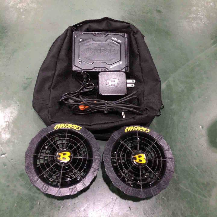 ◇BURTLE バートル エアークラフト 2024年モデル ファンユニットAC08-1 バッテリーAC08 22V セット【川口店】